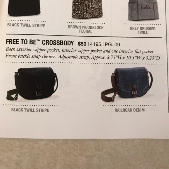 Thirty-One Free To Be Crossbody NWOT! - Picture 10 of 10
